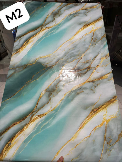 Waterproof Marble Sheets, Self Adhesive PVC Sheet Rolls